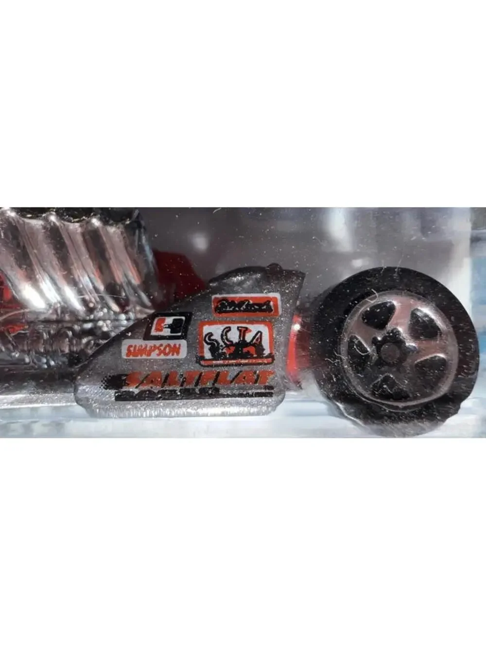 Hot Wheels Saltflat Racer #520 First Editions 4 of 12 Red Die-Cast Car 1997
